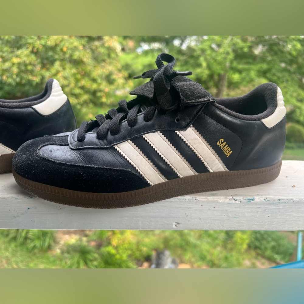 Adidas Samba Classic Black with White stripes